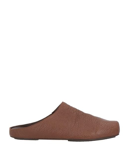 Uma Wang Brown Mules & Clogs