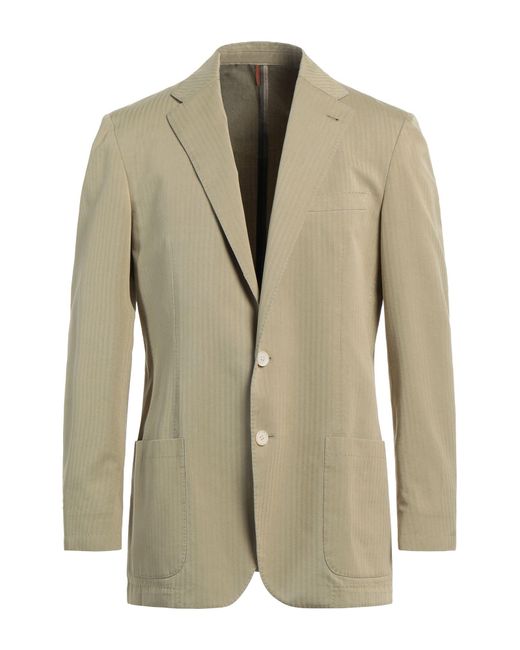 Corneliani Green Suit Jacket for men