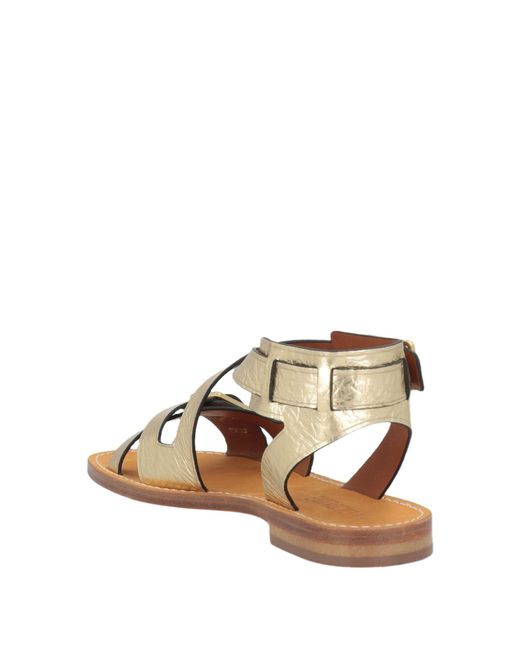 Zadig & Voltaire Natural Sandals Leather