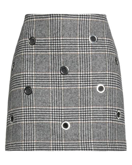 Shirtaporter Gray Minirock
