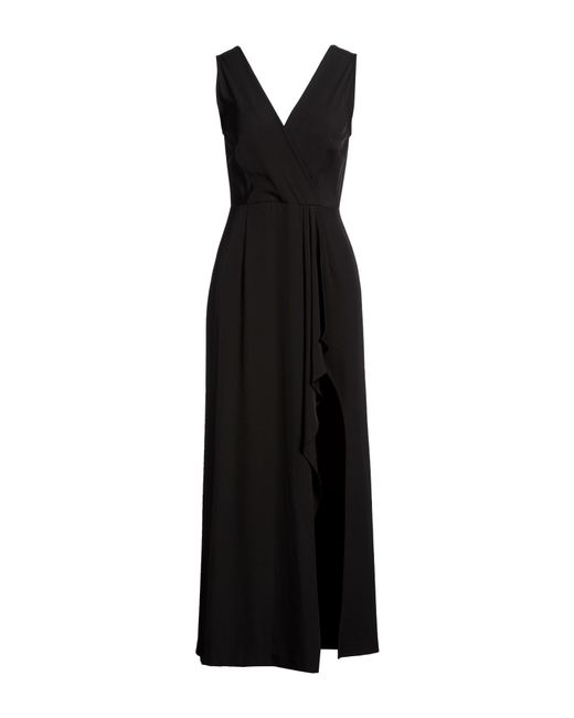ViCOLO Black Maxi Dress Polyester, Elastane