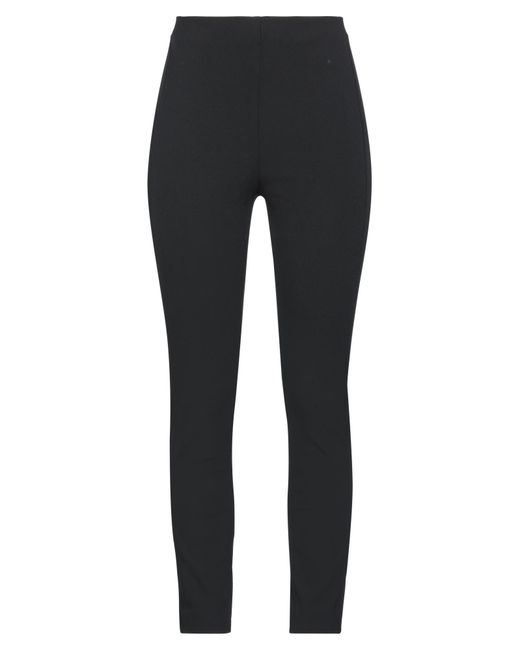 Rag & Bone Black Pants Cotton, Polyamide, Elastane