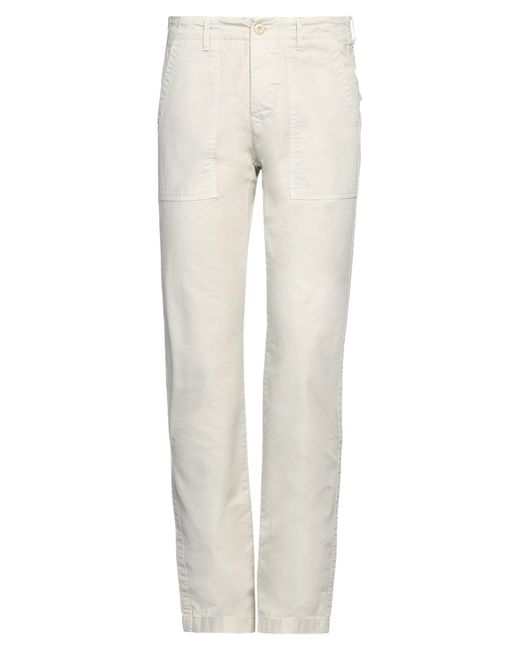 Tela Genova White Trouser for men