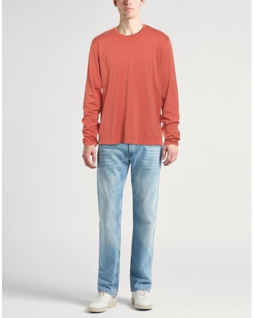 Fedeli Pink T-Shirts for men