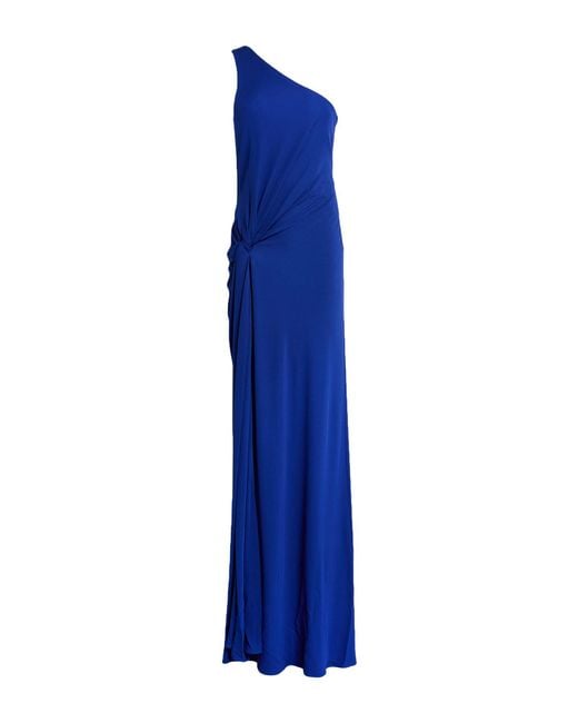Tom Ford Blue Maxi Dress Viscose