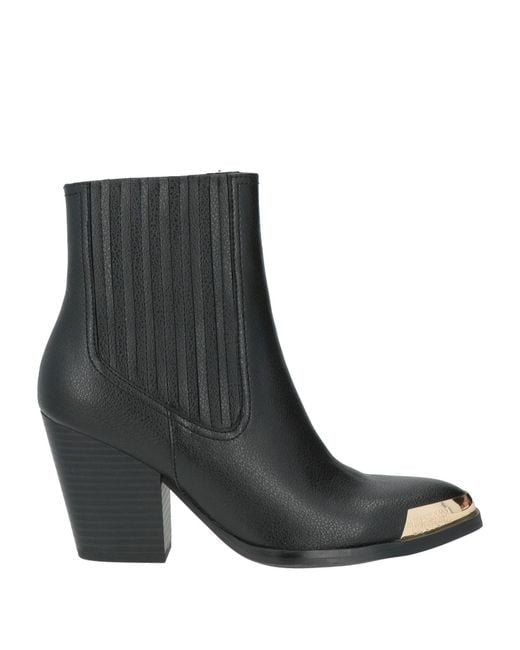 Versace Jeans Couture Black Ankle Boots