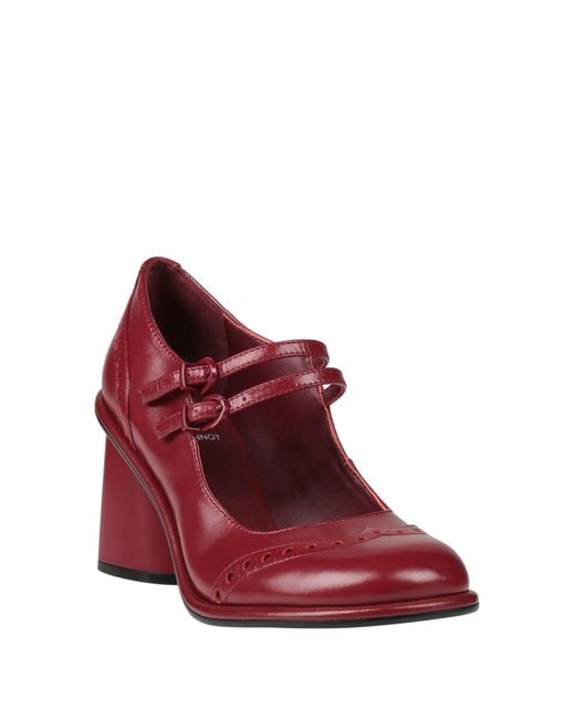 Jeannot Purple Pumps Kidskin