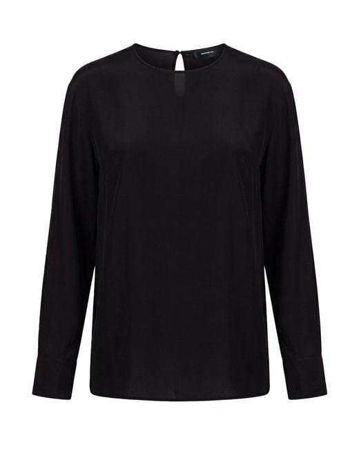 Wardrobe NYC Blue T-Shirt Silk