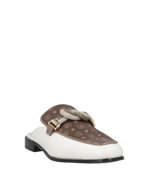 Pollini White Mules & Clogs