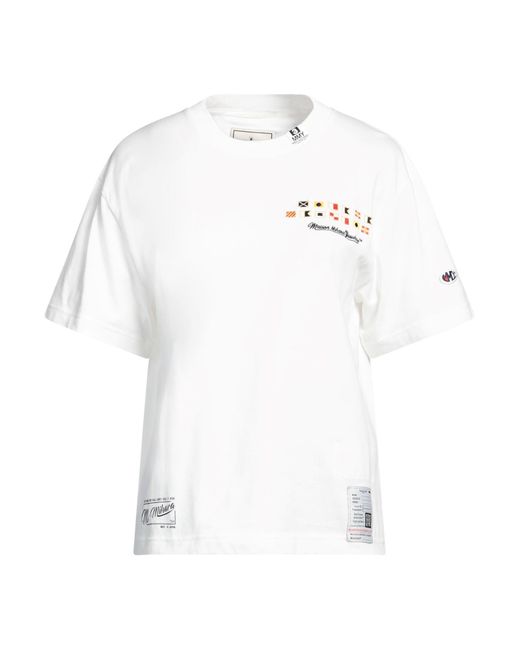 Maison Mihara Yasuhiro White T-shirts
