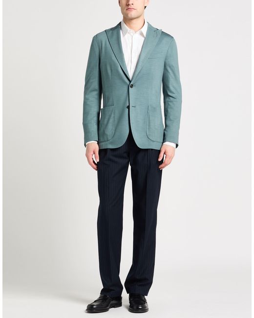 Boglioli Blue Blazer for men