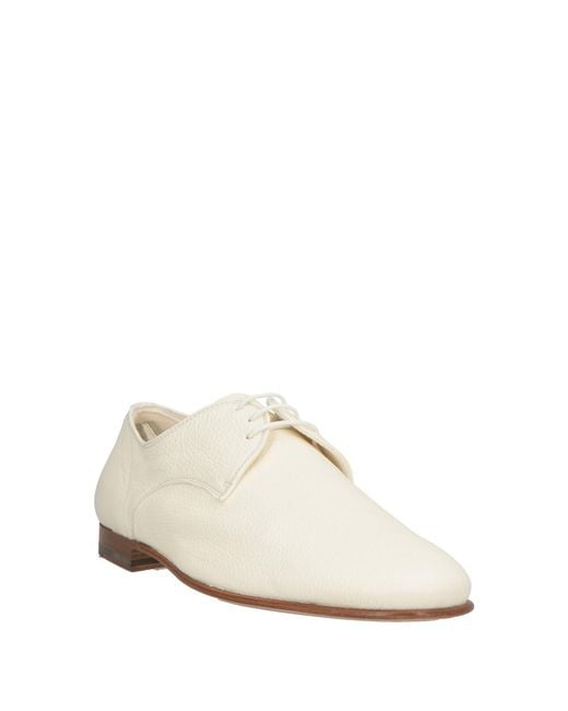 Officine Creative White Lace-Up Shoes for men