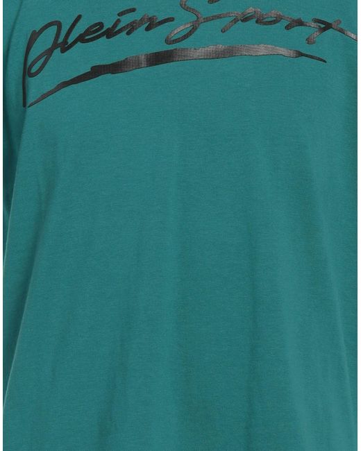 Philipp Plein Green T-shirt for men