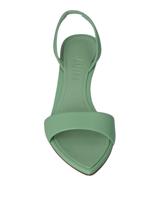 3Juin Green Sandals