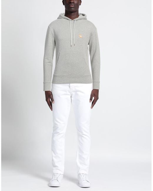 Maison Kitsuné Gray Sweatshirt for men