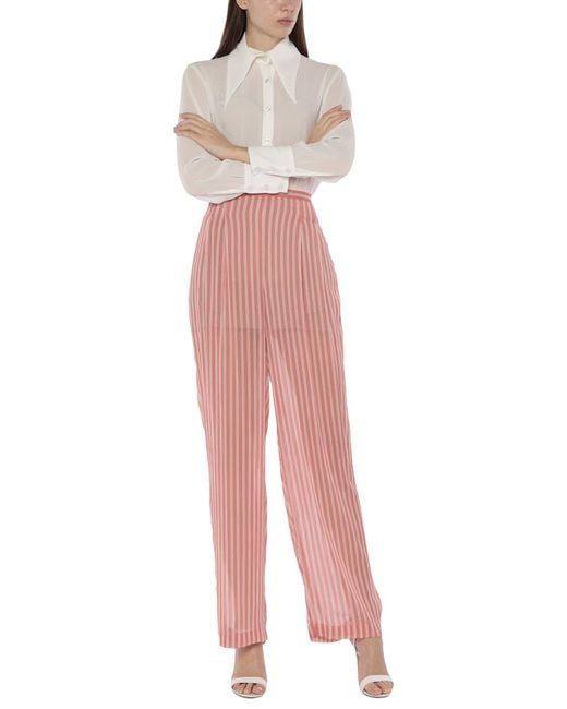 Semicouture Pink Trouser