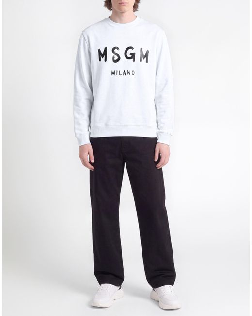 Sweat-Shirt MSGM pour homme en coloris White