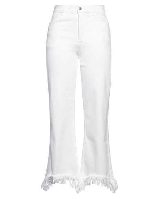 Maje White Jeans