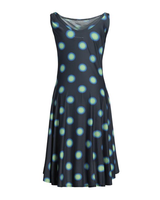 Robe midi MM6 by Maison Martin Margiela en coloris Blue