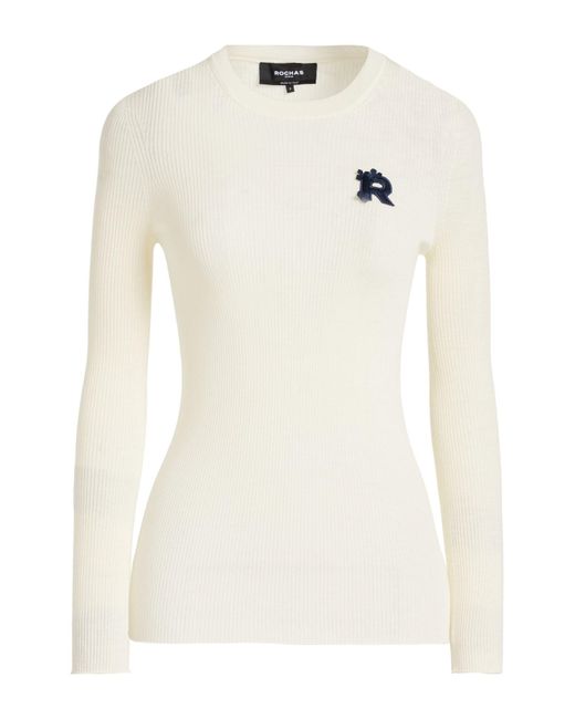 Rochas White Pullover
