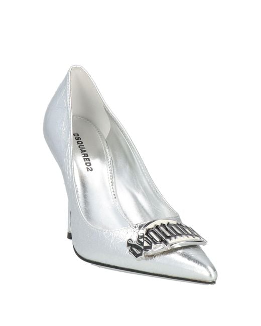 DSquared² White Pumps Leather