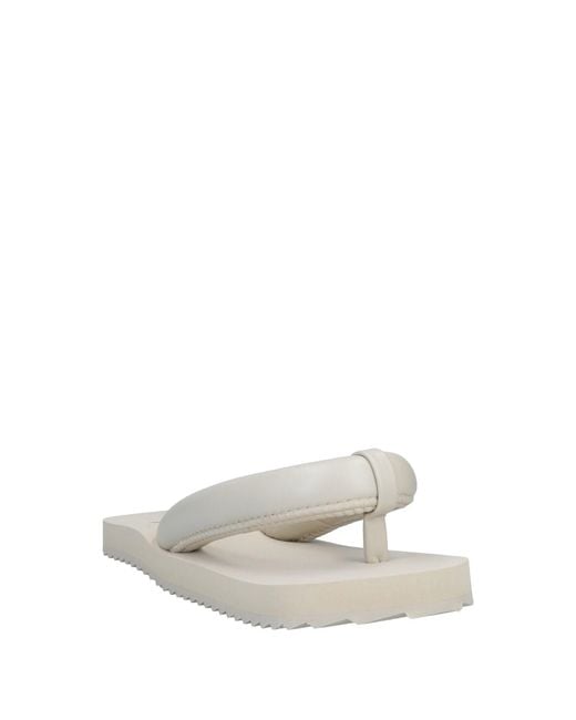 Yume Yume White Thong Sandal