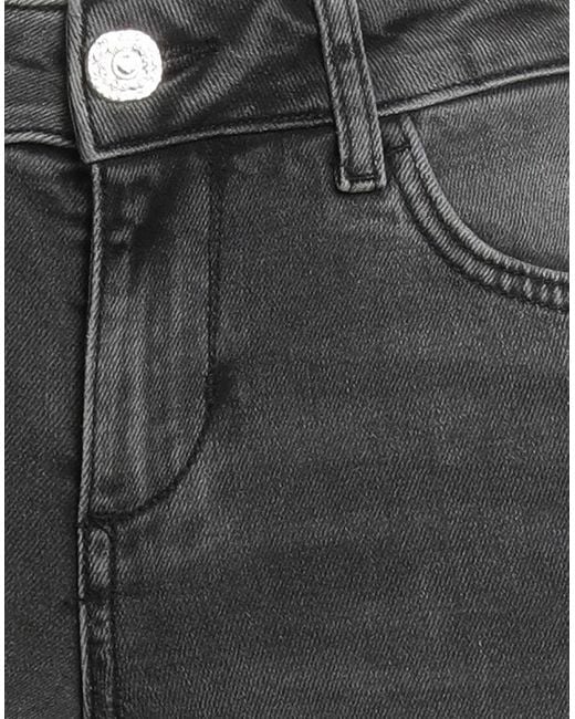 Liu Jo Gray Charcoal Jeans Cotton, Elastane