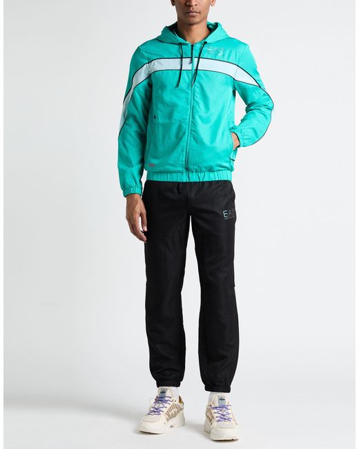 EA7 Blue Tracksuit for men