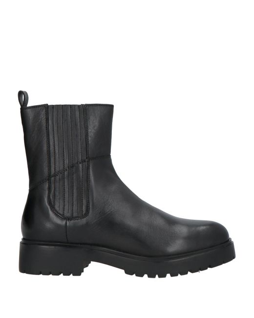 CafeNoir Black Ankle Boots