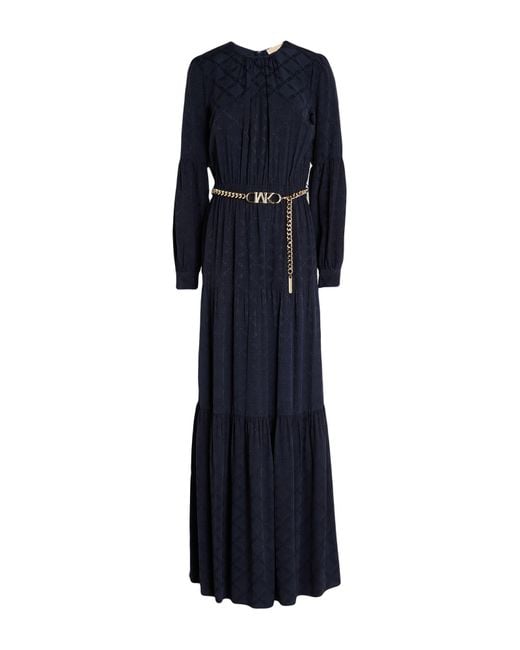 MICHAEL Michael Kors Blue Maxi Dress