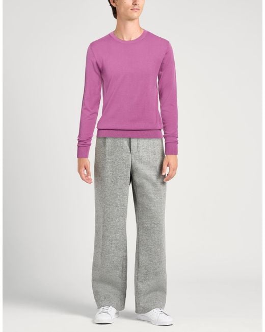 Paoloni Pink Sweater Cotton for men