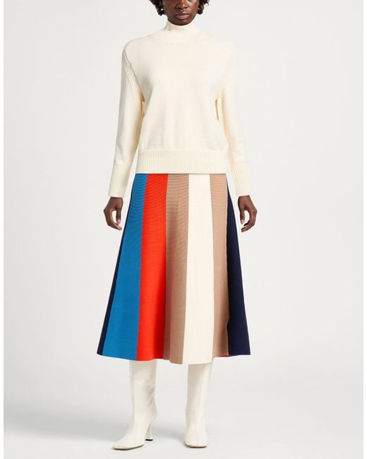 Alpha Studio White Turtlenecks