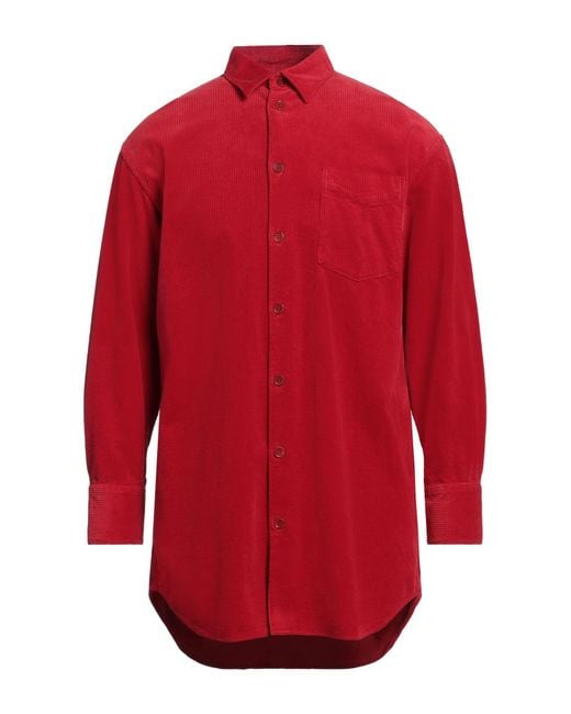 Aspesi Red Shirt for men