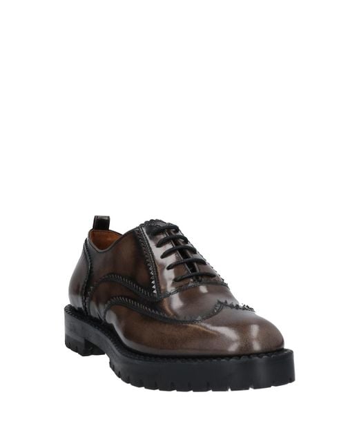 L'Autre Chose Brown Lace-up Shoes