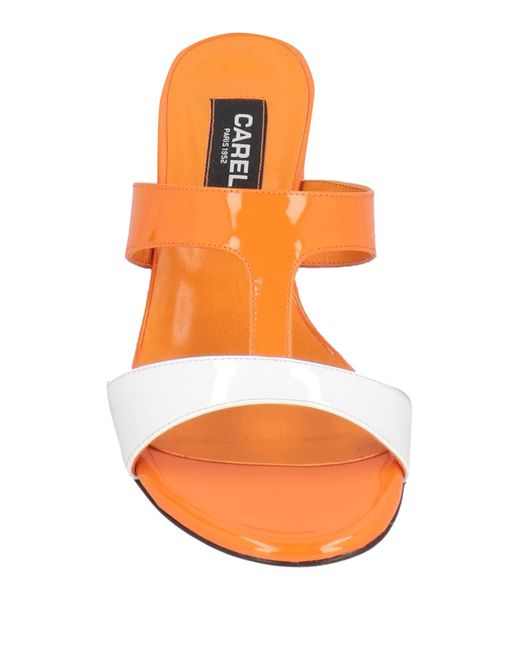 CAREL PARIS Orange Sandale
