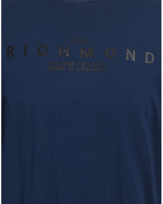 Camiseta John Richmond de hombre de color Blue