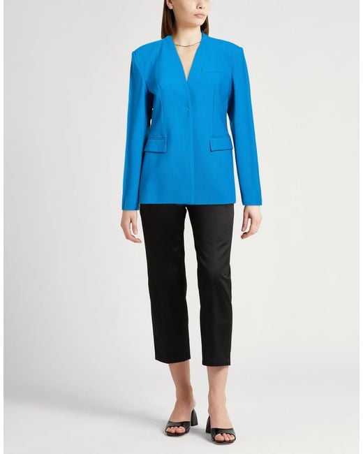 Semicouture Blue Blazers