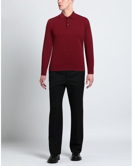 Pullover Fedeli de hombre de color Red