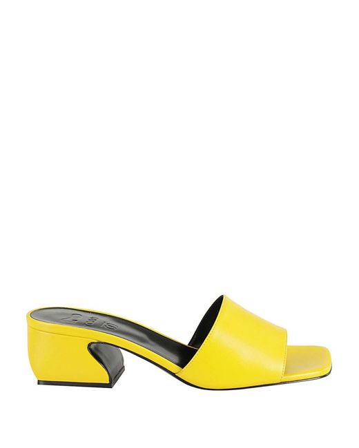 Sandalias Sergio Rossi de color Yellow