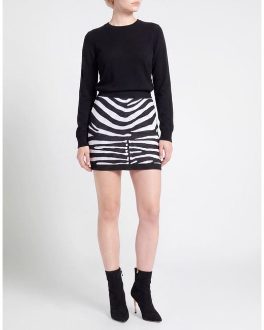 Balmain Black Mini Skirt