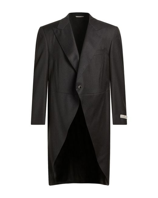 Canali Black Blazer Wool for men