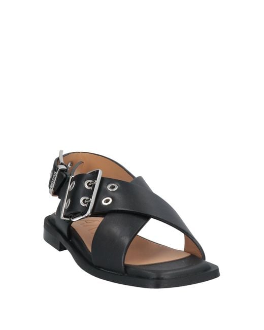 Ganni Black Sandals