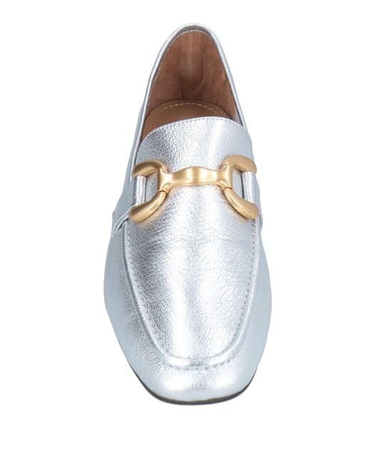 Bibi Lou White Loafers