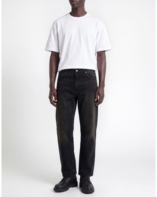 Guess Black Jeans Cotton for men
