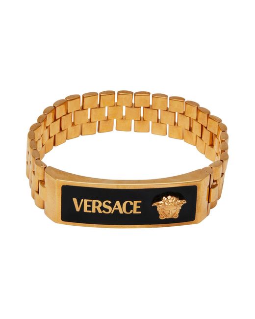 Versace Metallic Bracelet for men
