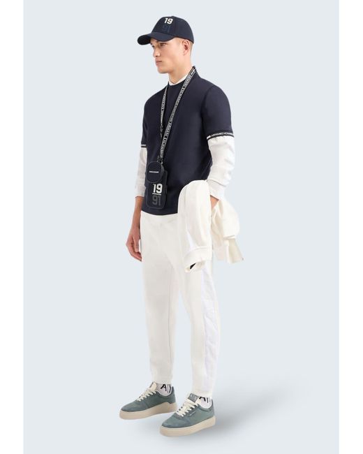 Pantalon Armani Exchange pour homme en coloris White