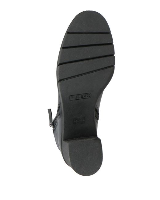 The Flexx Black Ankle Boots