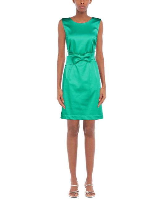 P.A.R.O.S.H. Green Mini Dress