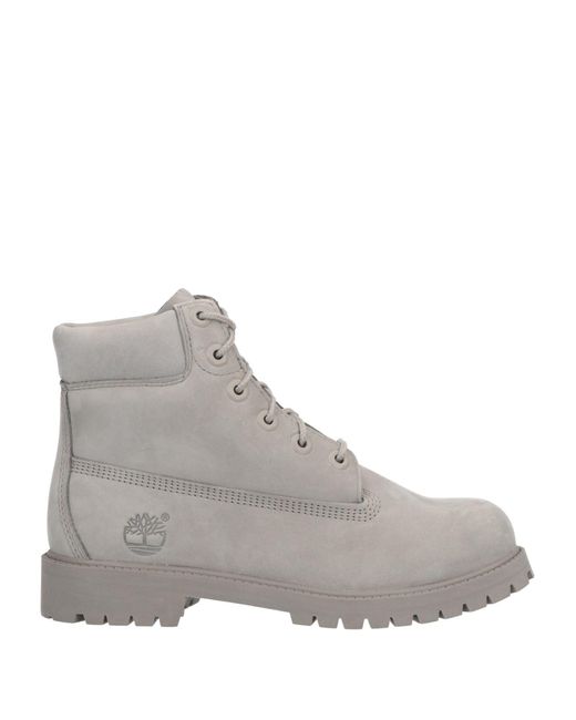 Timberland Gray Ankle Boots