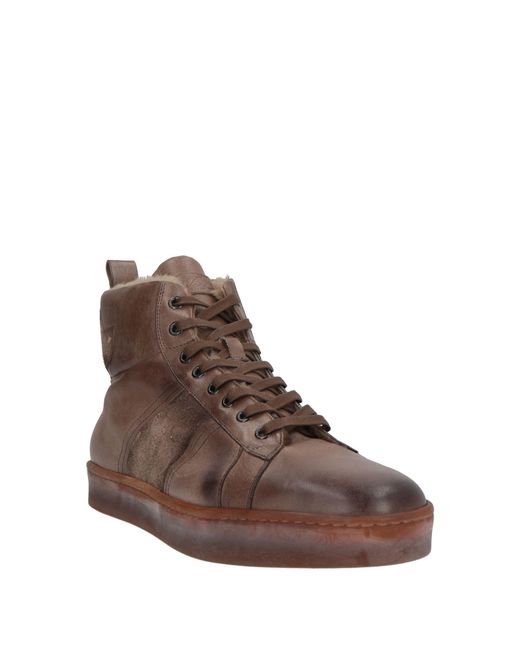 Corvari Brown Sneakers Leather for men